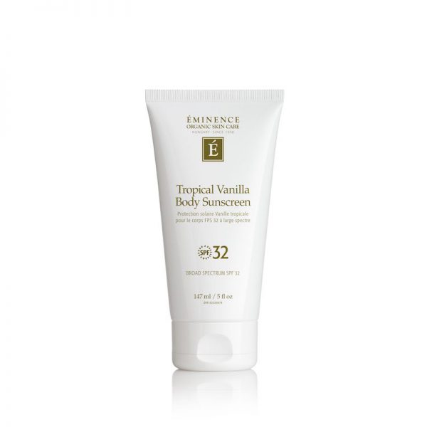 Eminence Organic Skin Care Tropical Vanilla Body Sunscreen SPF 32